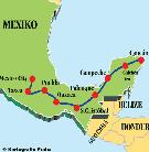 Mexiko - pozn�vac� z�jazd - Ve�k� okruh Mexikom